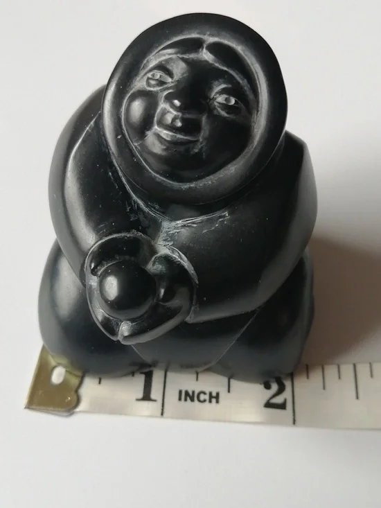 🇨🇦 Vintage Boma Inuit Eskimo Woman Figure Carving - Home Art Collectible - Picture 9 of 11